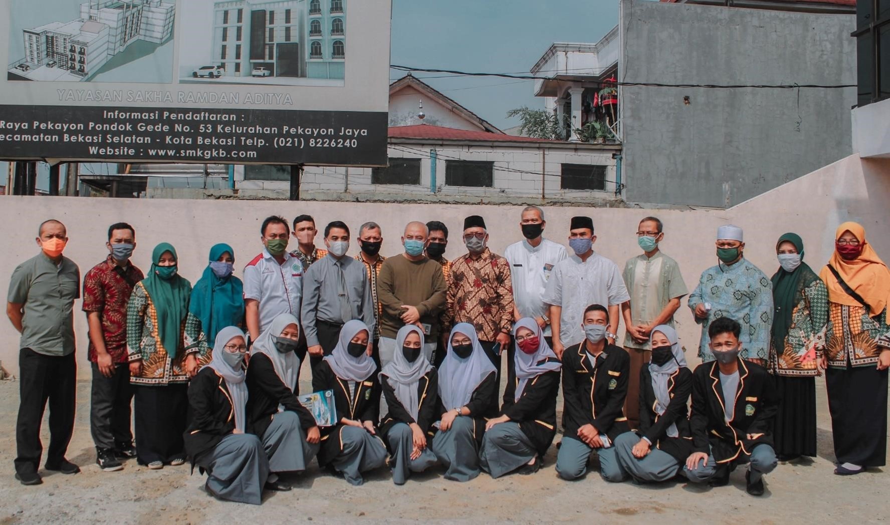 KUNJUNGAN BAPAK WALIKOTA BEKASI .